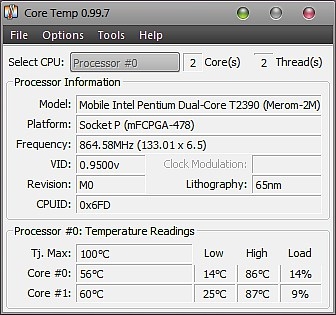 cpu temp not showing in open hardware monitor